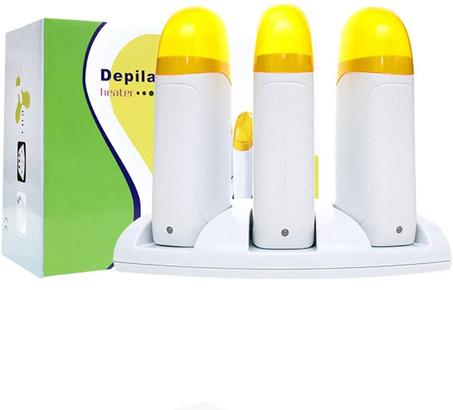 جهاز تسخين الشمع من 3 قطع
