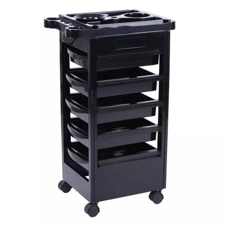 عربة لأدوات تصفيف الشعر