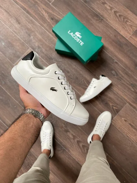 Graduate Leather Metallic Detailing Trainers