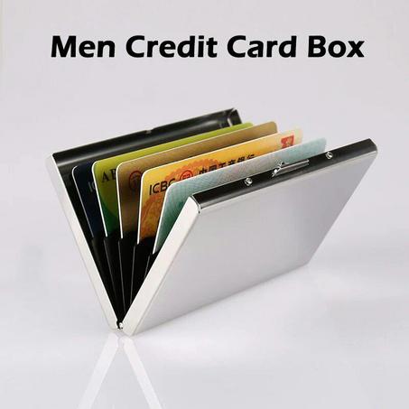 men credit card box