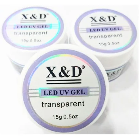 Gel Crème UV/LED Transparent Original - 15g - Manucure, Faux Ongles et Nail Art