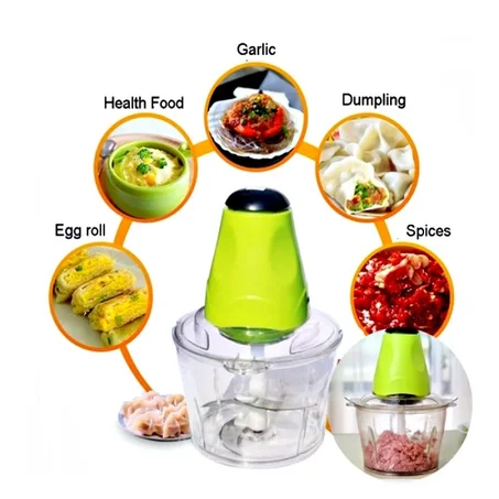 آلة تقطيع الخضر والفواكه وطحن اللحوم والأسماك