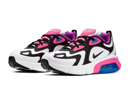 Femme Nike Air Max 200 Blanc/Noir/Rose