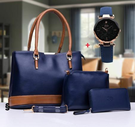 باك صاك  أنيق +ساعة   ومجموعة صيكان