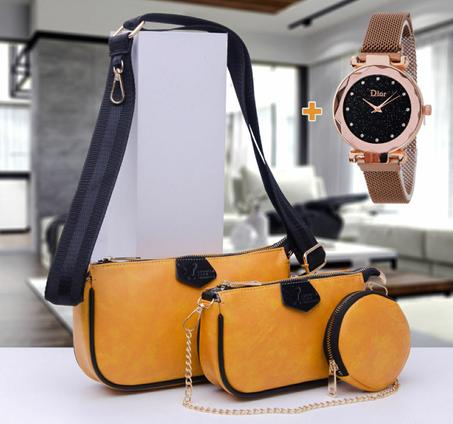 صاك 3 بياس +  ساعة العيار هدية