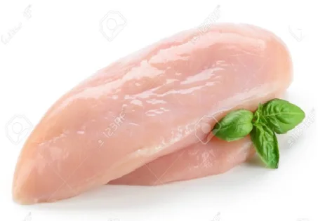 شرائح الدجاج الرومي