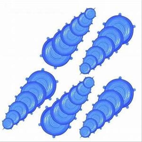 أغطية سيليكون قابلة للتمديد لجميع الاستعملات