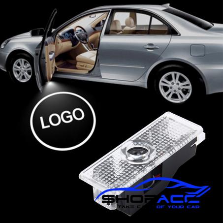 ضوء شعار باب السيارة متوفر في جميع السيارات