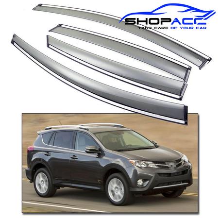 Déflecteur chrome لجميع السيارات لحماية سيارتك واعطائها جمالية خاصة