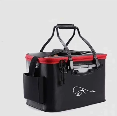 Foldable Waterproof Fishing Bucket - Live Fish Container