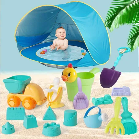 baby beach tent uv protecting sun shelter