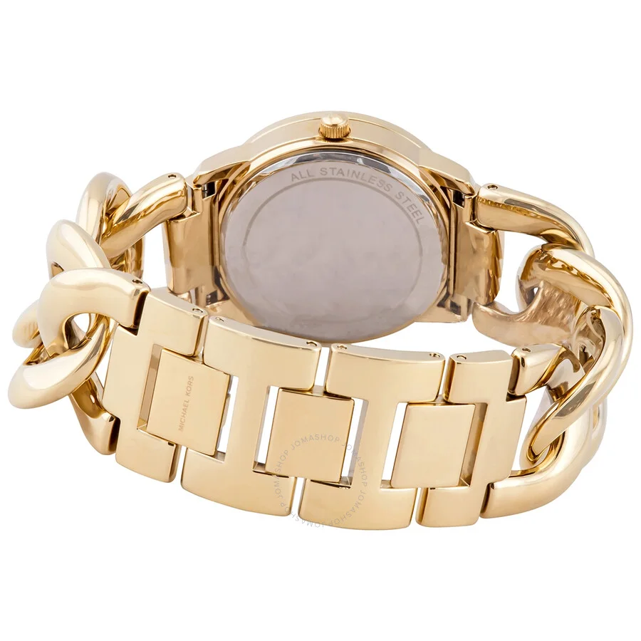 MICHAEL KORS Nini Crystal Gold Dial 