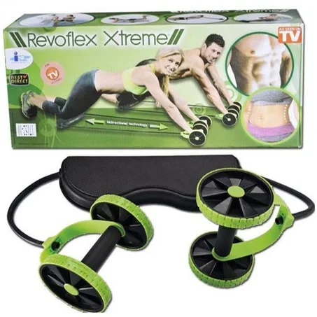Revoflex Xtreme total body fitness gym abs abdominaux exercice de résistance formateur