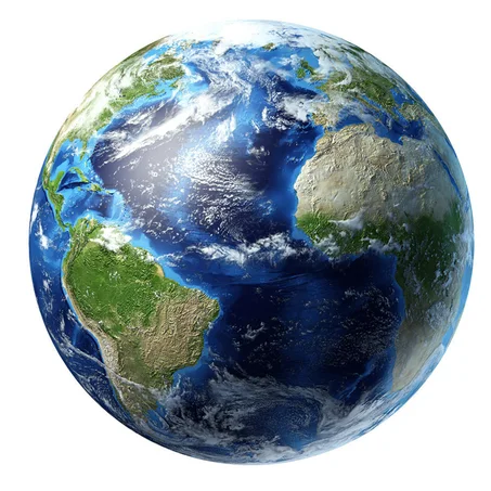 قمر جميل 3D ، وارض ساحرة 3D