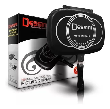 (المقلاة المزدوجة فيها (مقلاة + شواية + طنجرة + فرن DESSINI™ MODE ITALY