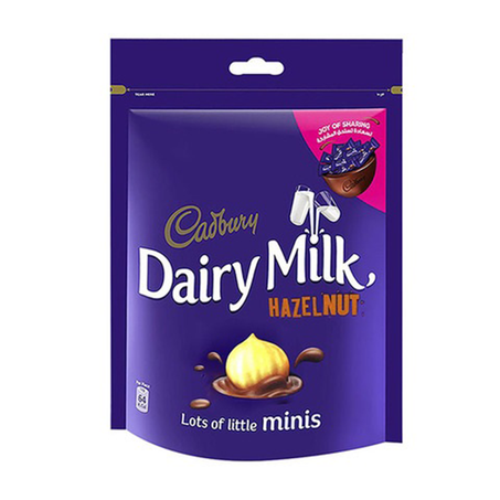 كادبوري ديري ميلك شكولاتة بالبندق 168جم