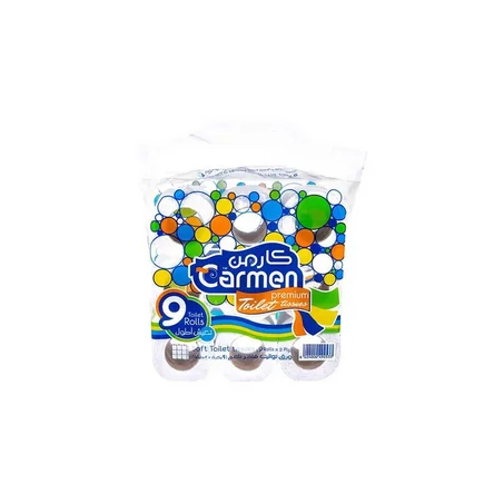 كارمن مناديل تواليت 9رول