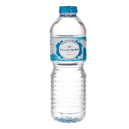 أكوا دلتا مياه طبيعية 600مل