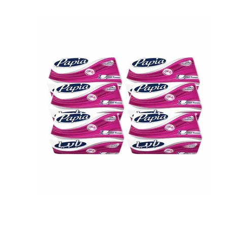 بابيا مناديل وجه 6عبوة