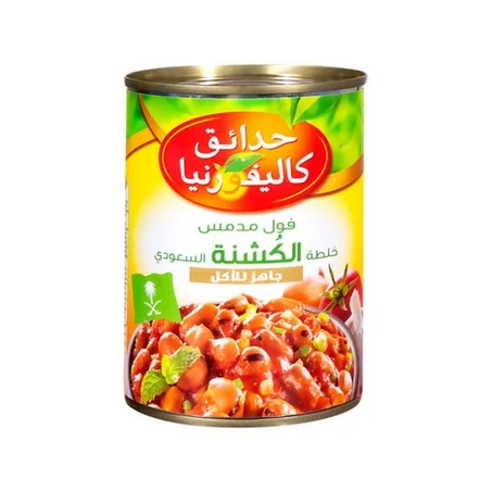 حدائق كاليفورنيا فول بالخلطة السعودية 400جم