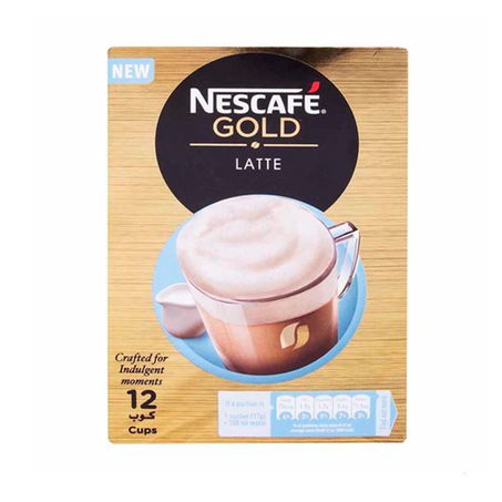 (نسكافية جولد لاتية (عبوة