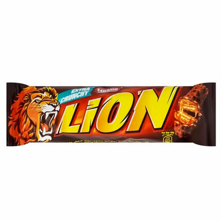 نستلة لايون إكسترا كرانشي شكولاتة بالسوداني 42جم