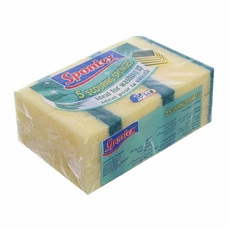 سبونتكس اسفنج تنظيف الأطباق 5ق