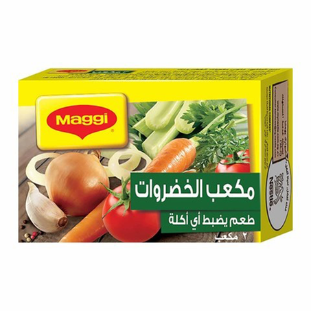ماجي مرقة الخضراوات 2مكعب