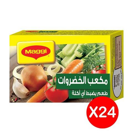 ماجي مرقة الخضراوات 24مكعب