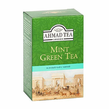 أحمد تي شاي أخضر بالنعناع 100جم