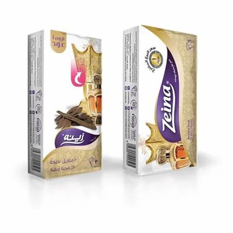 زينة مناديل جيب فواكة 10عبوة