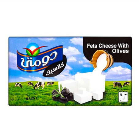 جبنة فيتا بالزيتون دومتي 1كجم