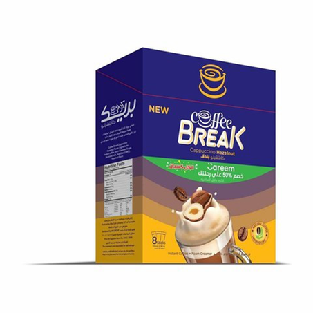 (كوفي بريك كابوتشينو بالبندق (عبوة