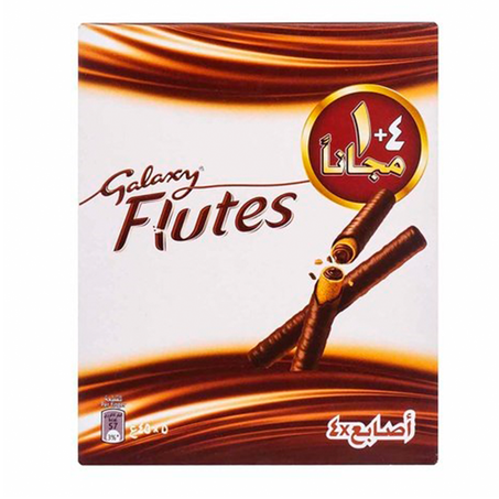 جلاكسي شكولاتة فلوتس 4+1عبوة
