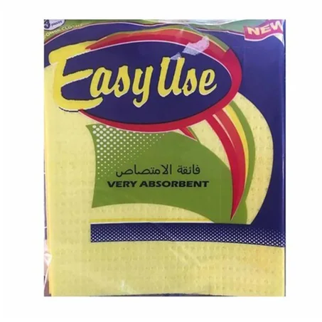 ايزي يوز اسفنجة تنظيف قوية الامتصاص 3ق