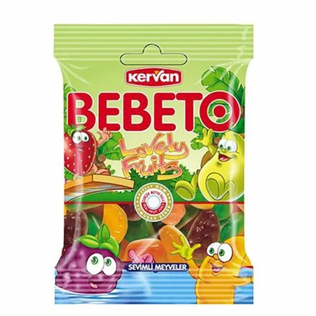 بيبيتو جيلي كولا لافلي فروتس 80جم