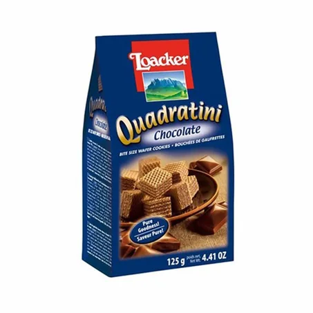ويفر ميني لواكر كوادراتيني بكريمة الكاكاو 125جم