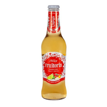 فروتريا مشروب فوار بالتفاح 300مل