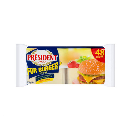 جبنة تشيدر شرائح بريزيدن 48ق