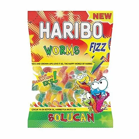 هاريبو فيز حلوى جيلي ورمس 160جم