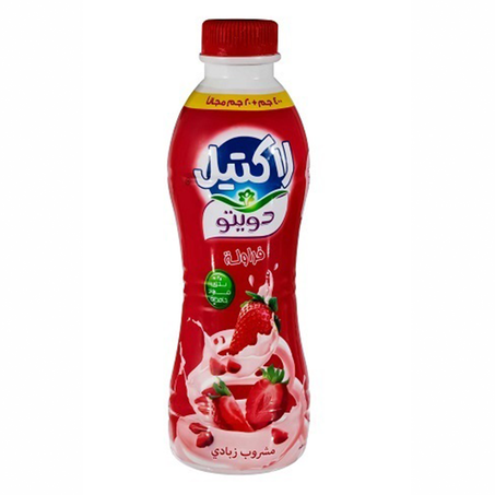 مشروب زبادي لاكتيل دويتو بالفراولة 420جم