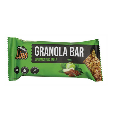 جرانولا لينو بار بالقرفة والتفاح 40جم