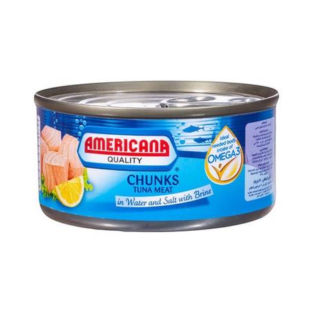 أمريكانا تونة قطع دايت 170جم
