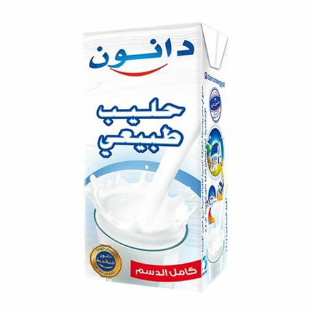 حليب دانون كامل الدسم 200مل