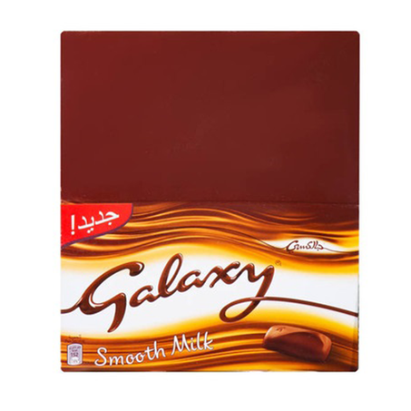 جلاكسي شكولاتة بالحليب 12عبوة