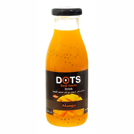 دوتس مشروب بذور الريحان مع اللبن والمانجو 280مل