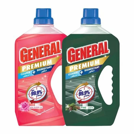 جنرال منظف و مطهر بريميم بالورد 730مل + صنوبر 730مل