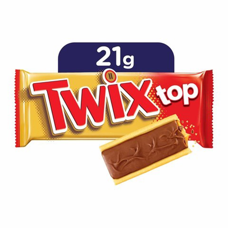 تويكس توب بسكويت بالكراميل 21جم