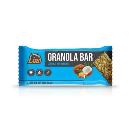 جرانولا لينو بار بجوزالهند و اللوز 40جم