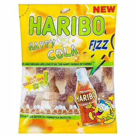 هاريبو هابي جيلي كولا لازع 70جم